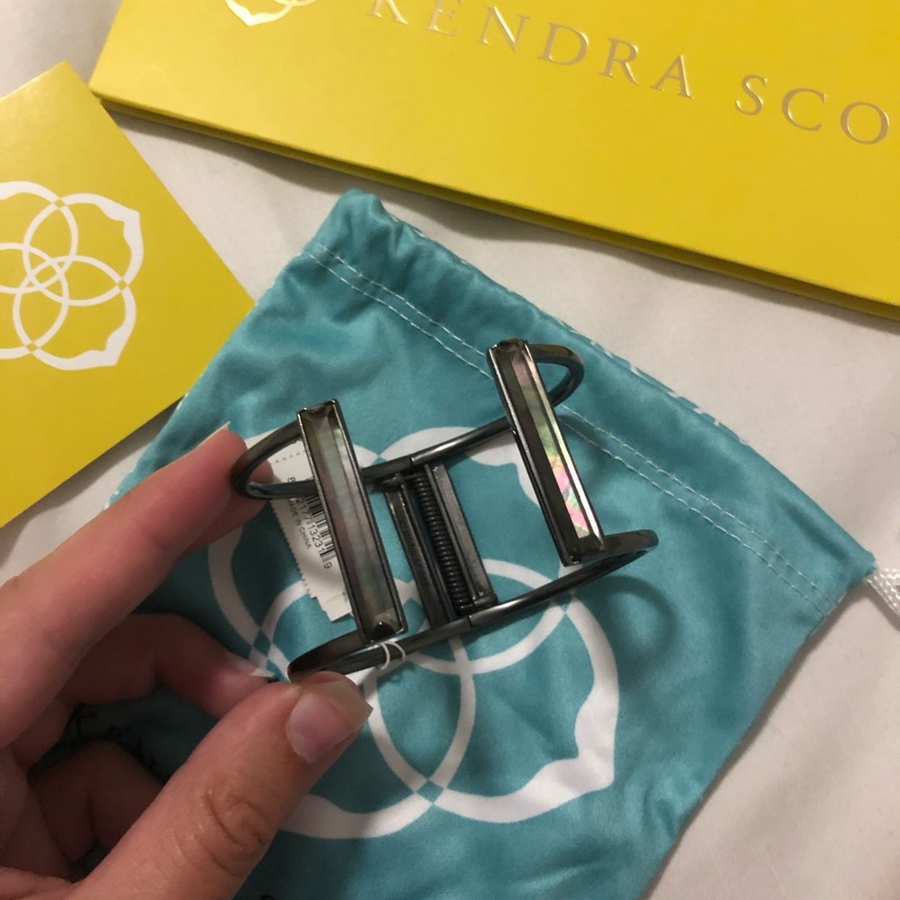 Kendra Scott Gavin Cuff Bracelet in Gunmetal